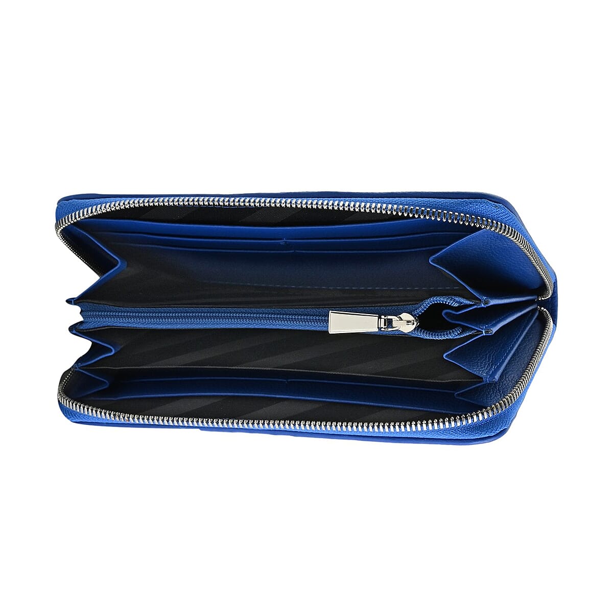 Closeout Brand River Royal Blue Genuine Crocodile Leather Clutch Bag | Clutches for Women | Leather Handbag | Clutch Purse image number 4