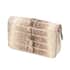 Closeout Brand River Cream Genuine Crocodile Leather Clutch Bag image number 0