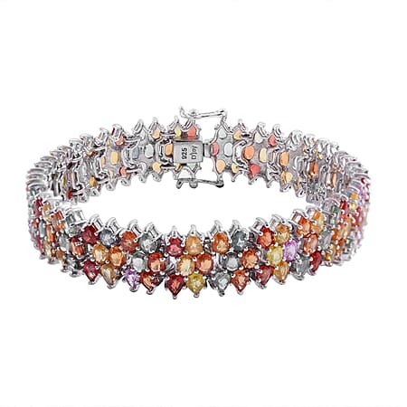 6.5 / Multi Sapphire / 925 Silver - Product card gallery slide 1 (10176921141561)
