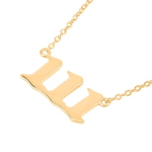 14K Yellow Gold Over Sterling Silver Angel Number 111 Design Necklace 16-18 Inches Jewelry Gift Box