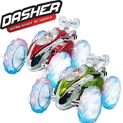 Flipo- RC Dasher Car - Green , Remote Control Car Toy , RC Cars , Remote Car