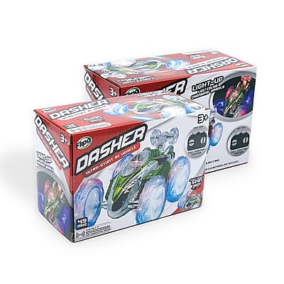Flipo- RC Dasher Car - Green , Remote Control Car Toy , RC Cars , Remote Car