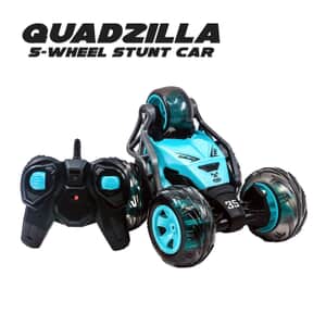 Flipo- Quadzilla , 5-Wheel RC Stunt Car Blue , Remote Control Car Toy , RC Cars , Remote Car
