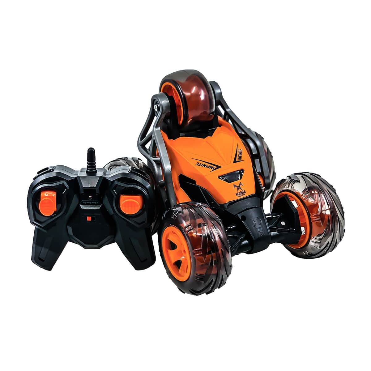 Flipo- Quadzilla , 5-Wheel RC Stunt Car Orange , Remote Control Car Toy , RC Cars , Remote Car image number 0