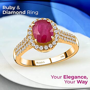 6 / Mozambique Ruby / 18K Gold - Product card gallery slide 2 (10176922255673)
