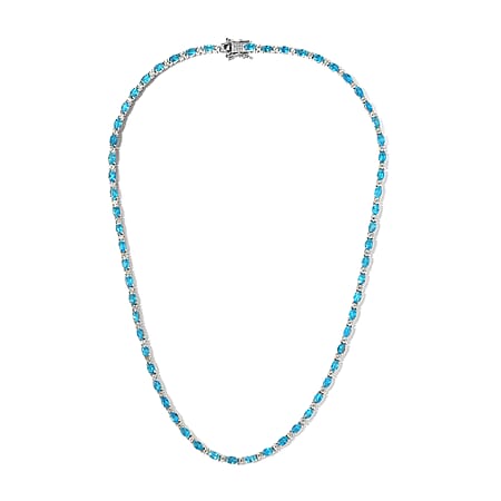 18 / Neon Apatite / 925 Silver - Product card gallery slide 4 (10176922747193)
