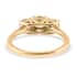 Luxoro 10K Yellow Gold Natural Yellow Diamond I3 Trilogy Ring (Size 6.0) 1.00 ctw image number 4