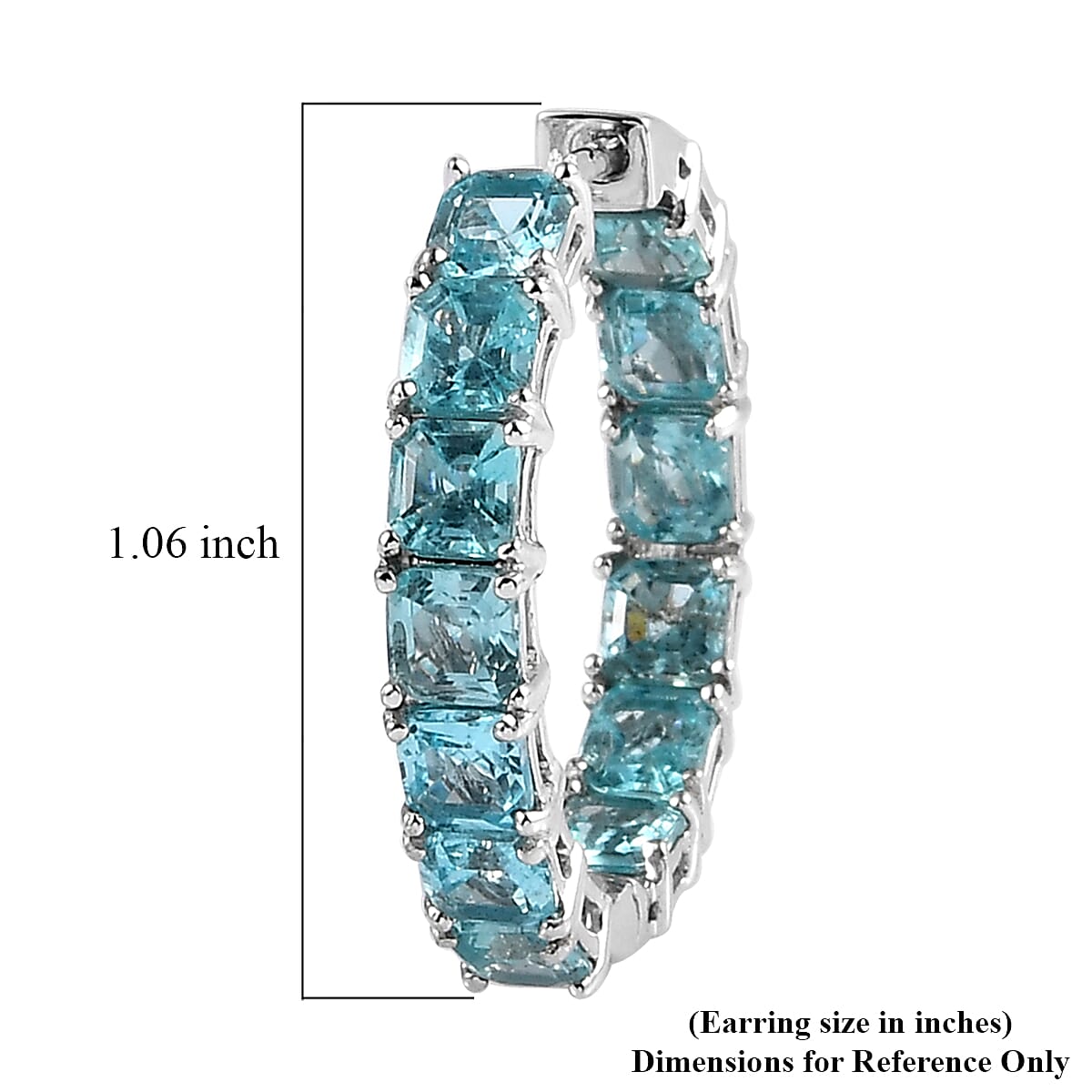 asscher-cut-madagascar-paraiba-apatite-hoop-earrings-in-platinum-over-sterling-silver-8.25-ctw image number 4
