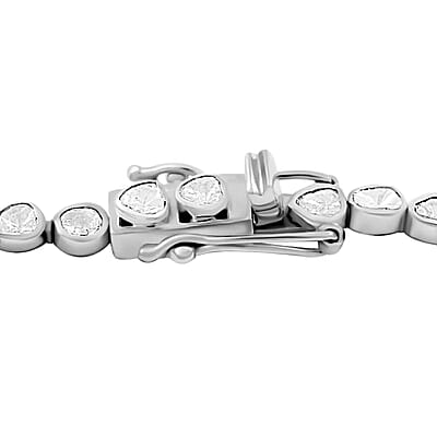 Polki Diamond Tennis Bracelet, Sterling Silver Bracelet, Polki Diamond Bracelet, Bracelet For Her (7.00 In) 2.00 ctw