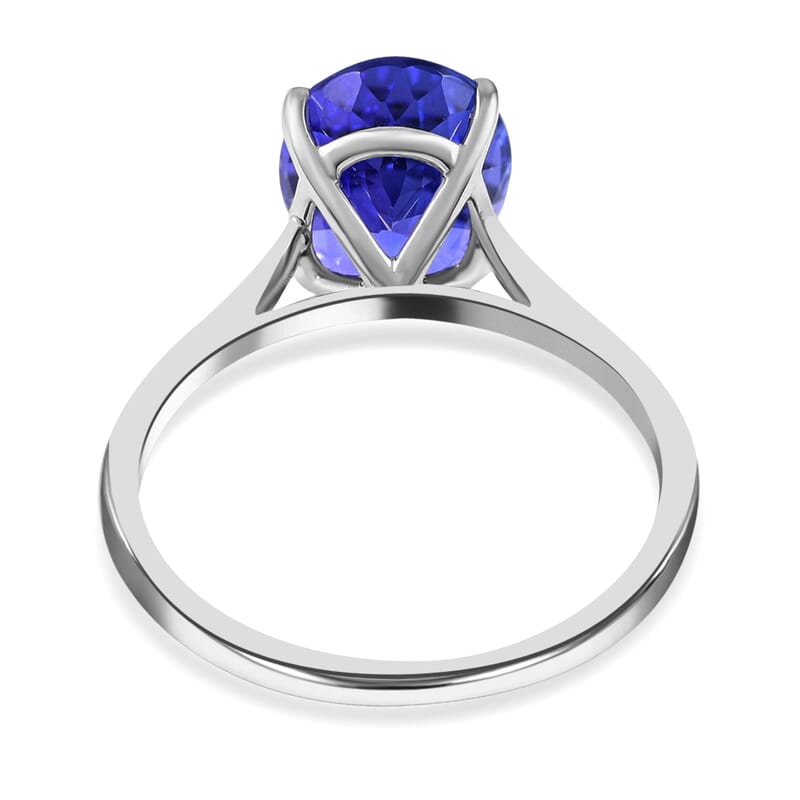 Certified & Appraised Iliana AAA Tanzanite Solitaire Ring in 18K White Gold 2.75 ctw (Size 7.0)