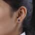 LUXORO 10K Yellow Gold Asscher Cut Premium Kashmir Kyanite Solitaire Stud Earrings 1.80 ctw image number 2