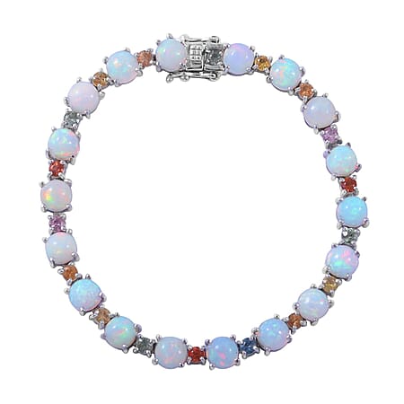 6.5 / Ethiopian Opal / 925 Silver - Product card gallery slide 1 (10176925270329)