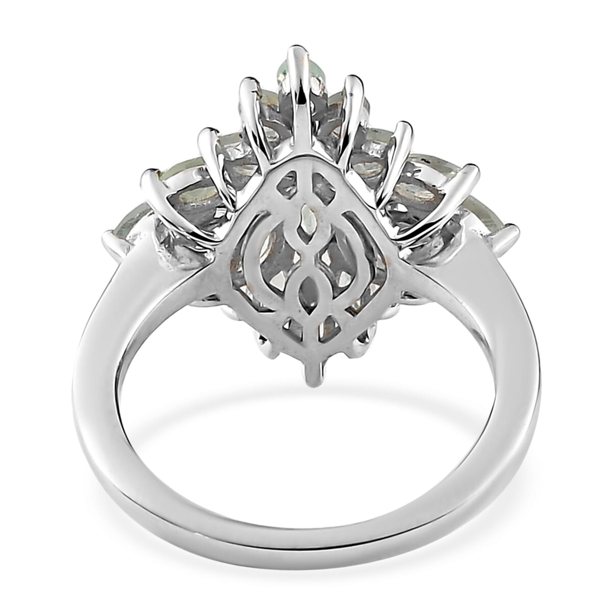 Narsipatnam Alexandrite Ring in Platinum Over Sterling Silver (Size 8.0) 1.60 ctw image number 4