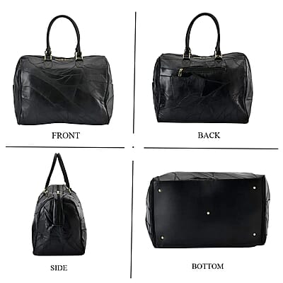 Sheepskin Leather Travel Bag