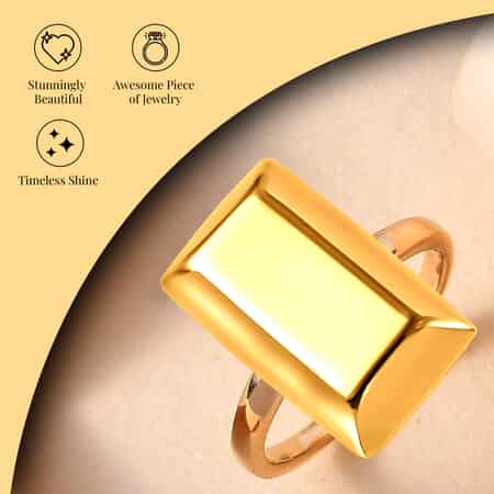 Five Star Jewelry - Domed Wedding Band Comfort Fit 10K LV American Contemporary Yellow Gold