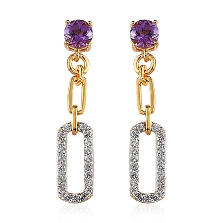 African Amethyst / 925 Silver / Vermeil YG - Product card gallery slide 1 (10176926155065)