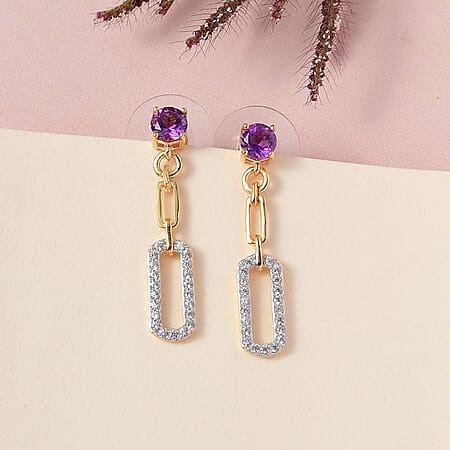 African Amethyst / 925 Silver / Vermeil YG - Product card gallery slide 2 (10176926155065)