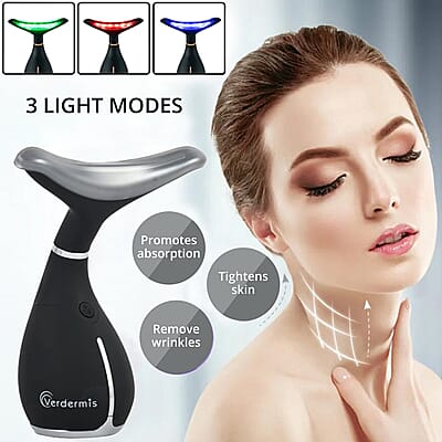 Verdermis LED Face & Neck Skin Rejuvenation Device (Lifetime Warranty)
