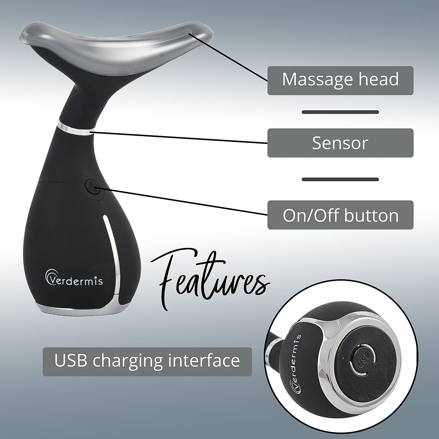 Verdermis LED Face & Neck Skin Rejuvenation Device (Lifetime Warranty)
