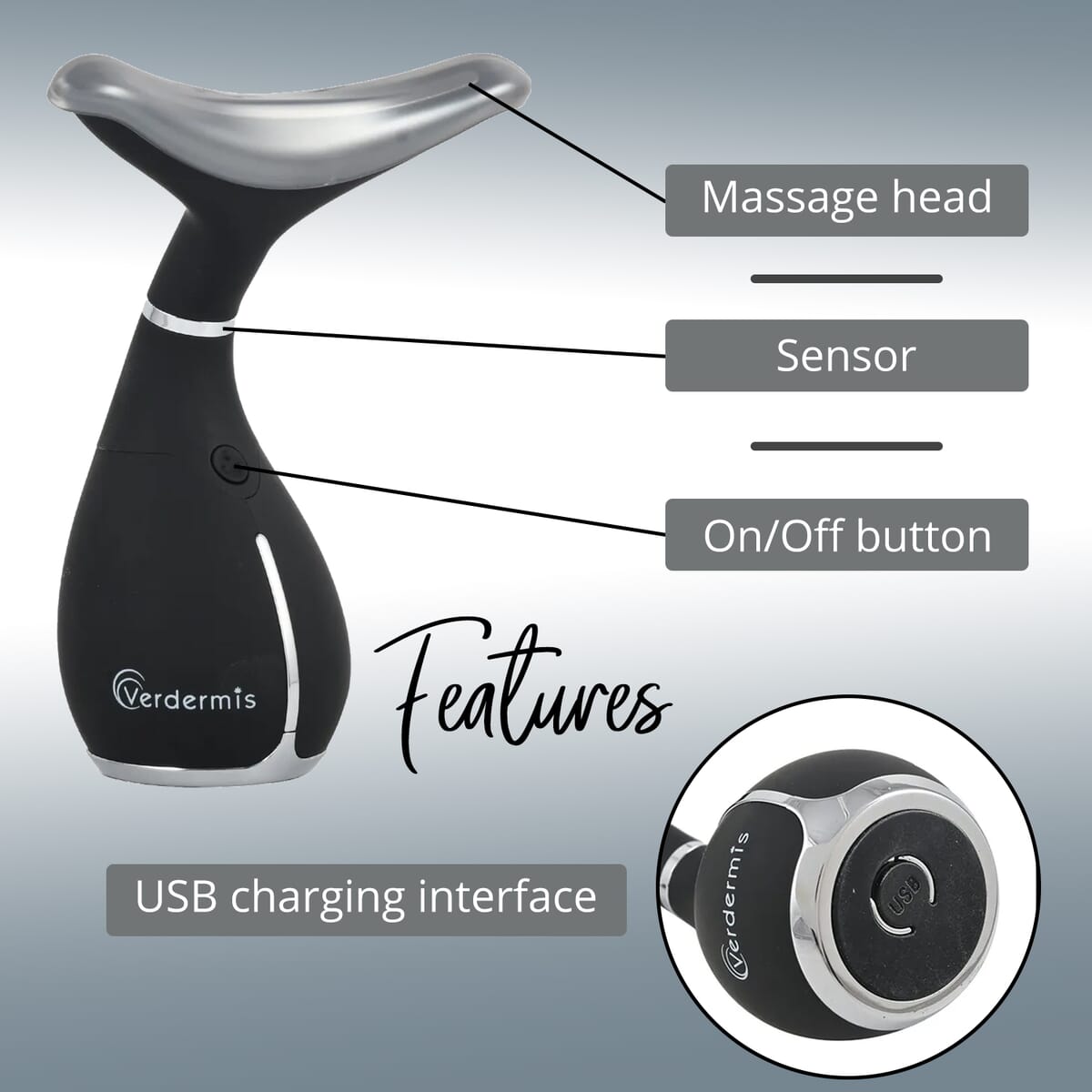 Verdermis LED Face & Neck Skin Rejuvenation Device (Lifetime Warranty) image number 2