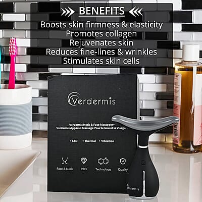Verdermis LED Face & Neck Skin Rejuvenation Device (Lifetime Warranty)