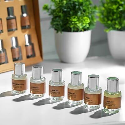 Set of 18 Pcs Aroma Oil Fragrance Set, Pack of 18 Aromatherapy Long Lasting, Scented Pure Natural & Organic Oils Gift Set For Diffusers Humidifiers or Natural Air Freshener