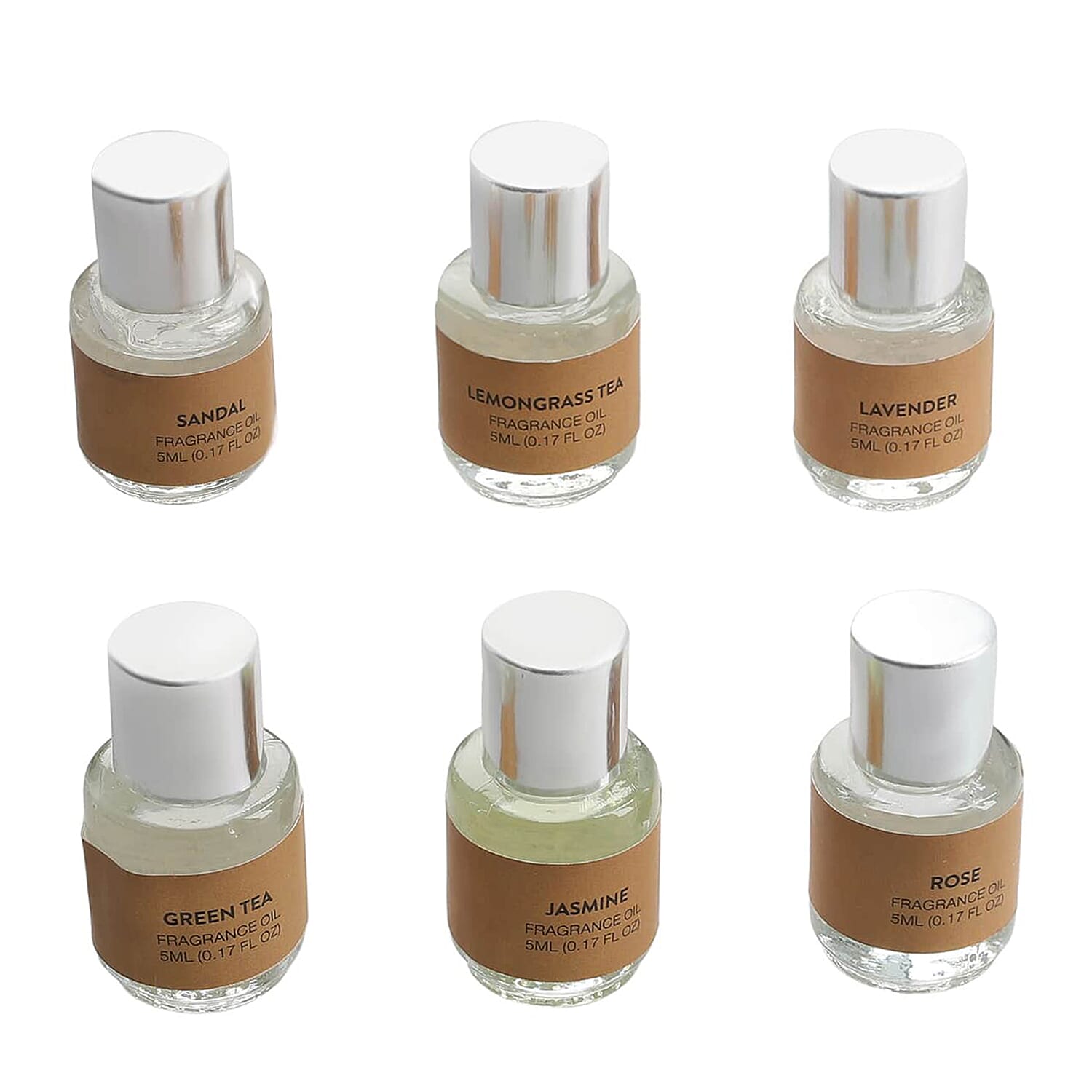 Set of 18 Pcs Aroma Oil Fragrance Set, Pack of 18 Aromatherapy Long Lasting, Scented Pure Natural & Organic Oils Gift Set For Diffusers Humidifiers or Natural Air Freshener