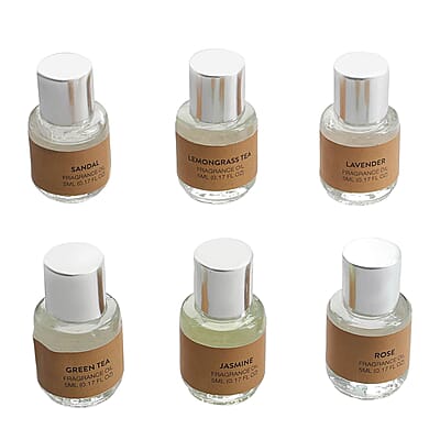Set of 18 Pcs Aroma Oil Fragrance Set, Pack of 18 Aromatherapy Long Lasting, Scented Pure Natural & Organic Oils Gift Set For Diffusers Humidifiers or Natural Air Freshener
