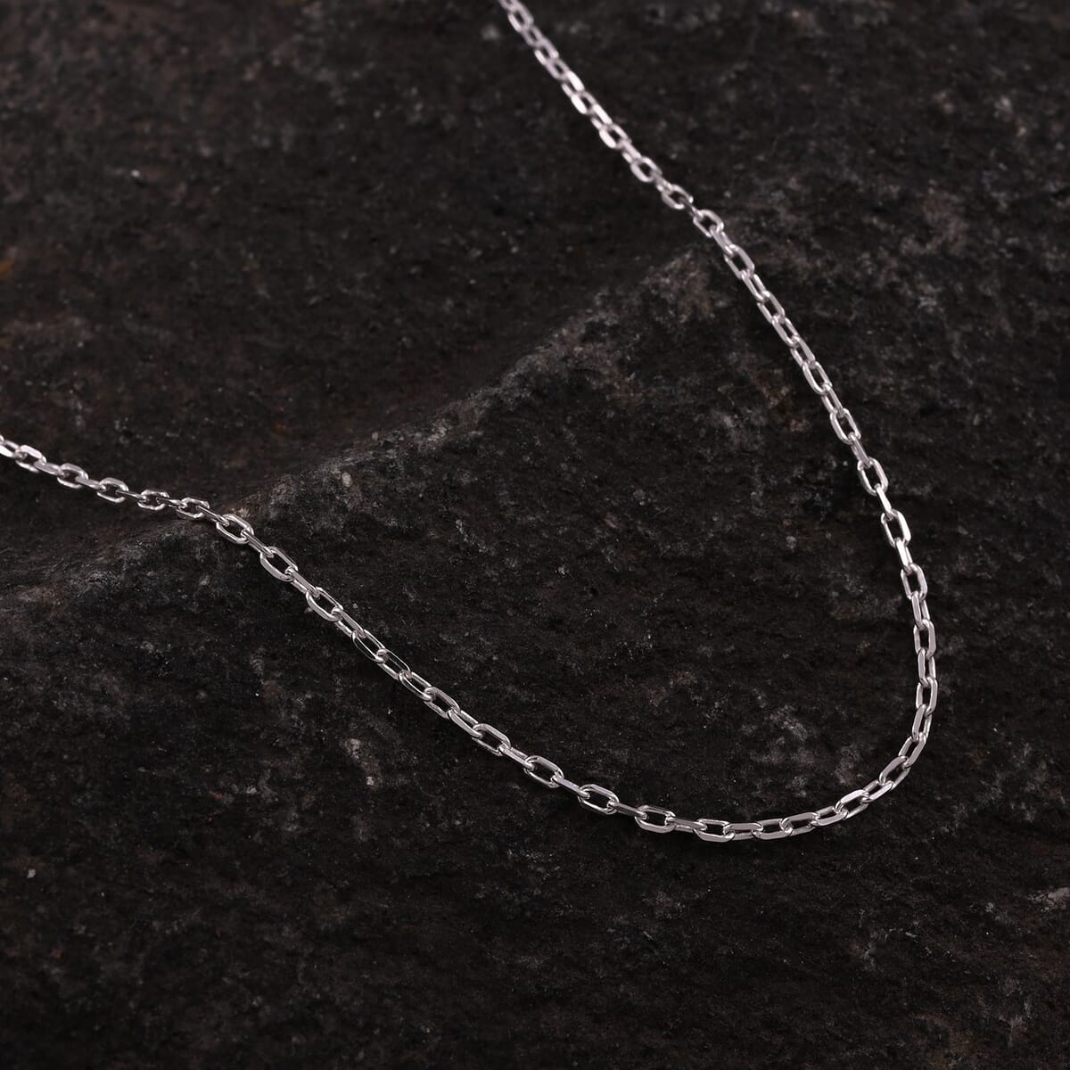 Sterling Silver 0.60mm Chain with Heart Bolo Extender 24 Inches 1.80 Grams image number 1