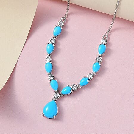 18 / Sleeping Beauty Turquoise / 925 Silver - Product card gallery slide 2 (10176927662393)