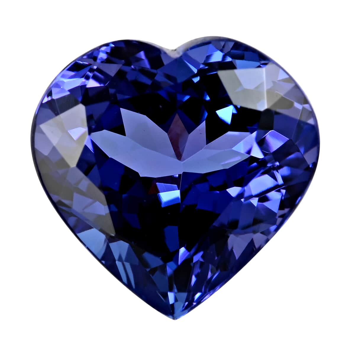 Certified and Appraised FLAWLESS AAAA Tanzanite (Hrt Free Size) 6.00 ctw image number 0
