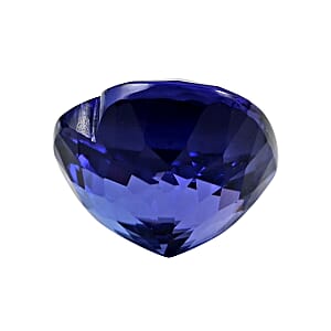 Ankur Treasure Chest Certified and Appraised Flawless AAAA Tanzanite (Hrt Free Size) 6.00 ctw