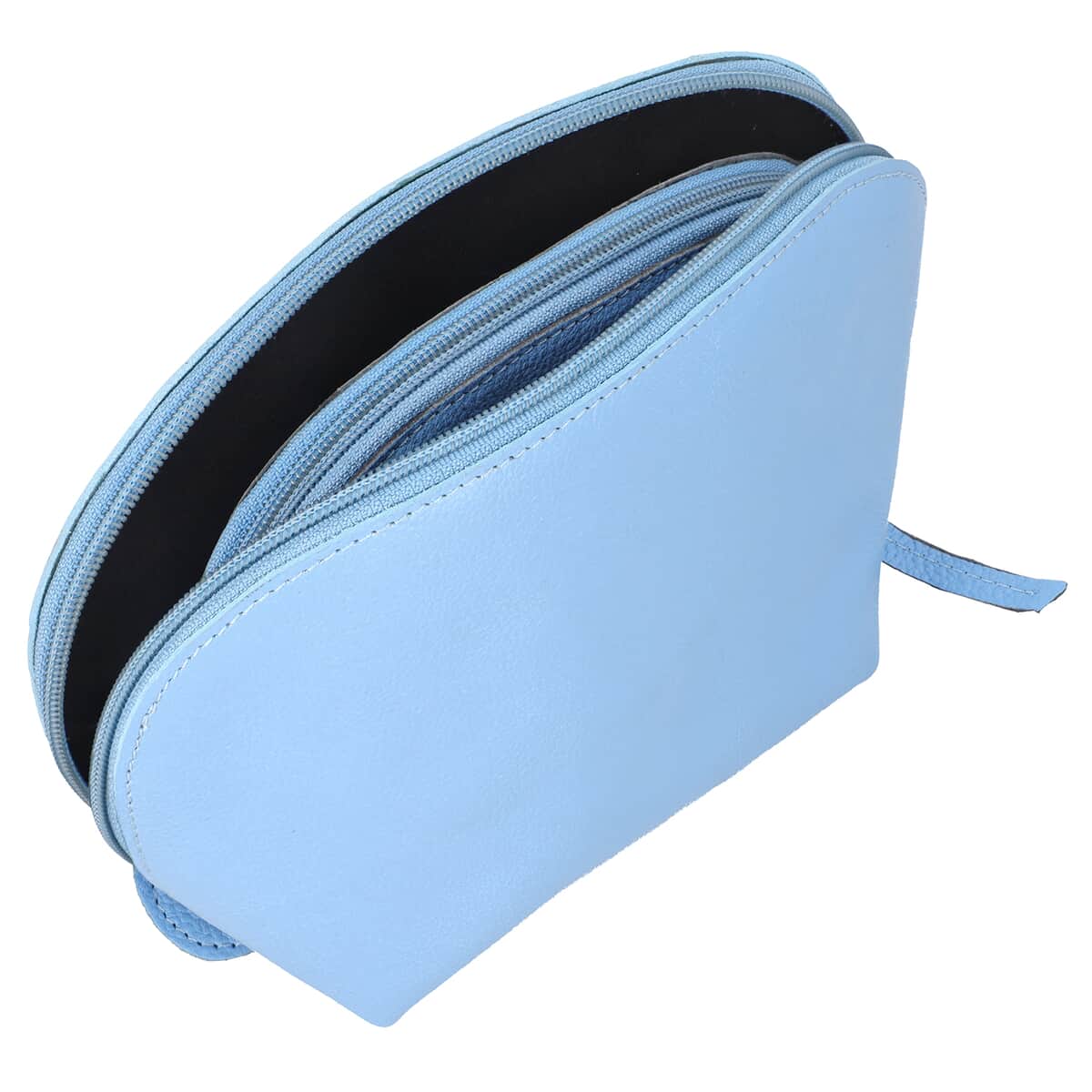 Set of 2, 100% Genuine Leather Nesting Pouches image number 6