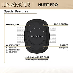 Luna'mour NuFit Pro LED & EMS Slimming Belt (Lifetime Warranty)