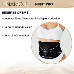 Luna'mour NuFit Pro LED & EMS Slimming Belt (Lifetime Warranty)