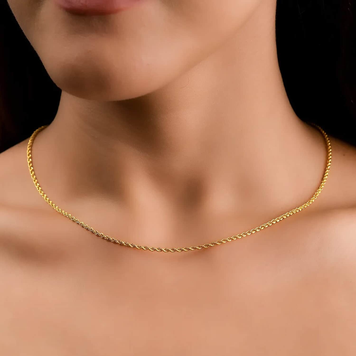 18 inch gold chain deals with pendant