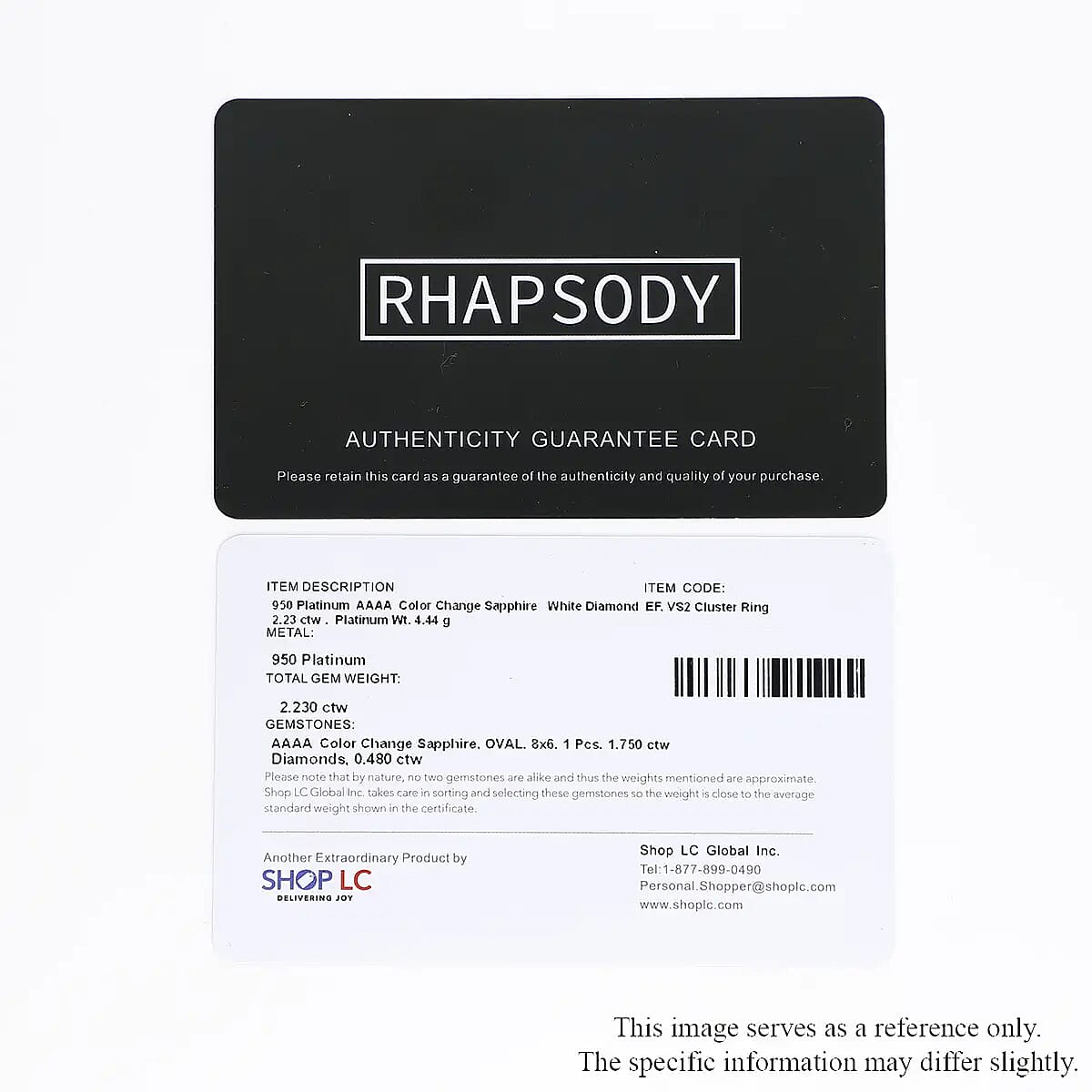 Rhapsody 950 Platinum AAAA Tanzanian Color Change Sapphire and E-F VS2 Diamond Ring (Size 7.0) 5.20 Grams 2.10 ctw