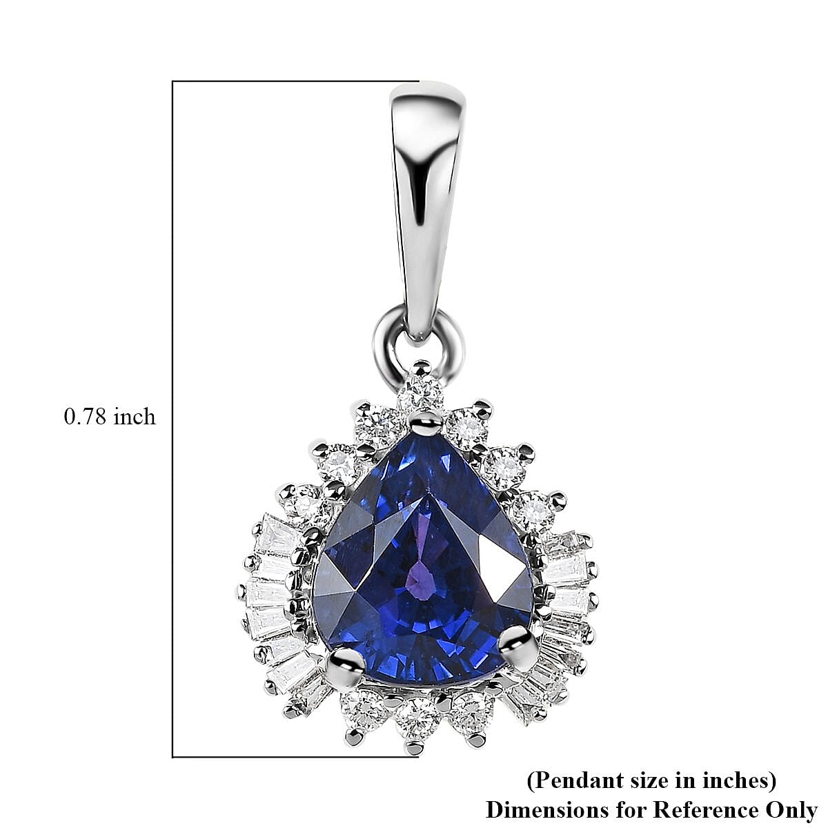 Rhapsody 950 Platinum AAAA Tanzanian Color Change Sapphire and E-F VS2 Diamond Pendant 1.50 ctw image number 5