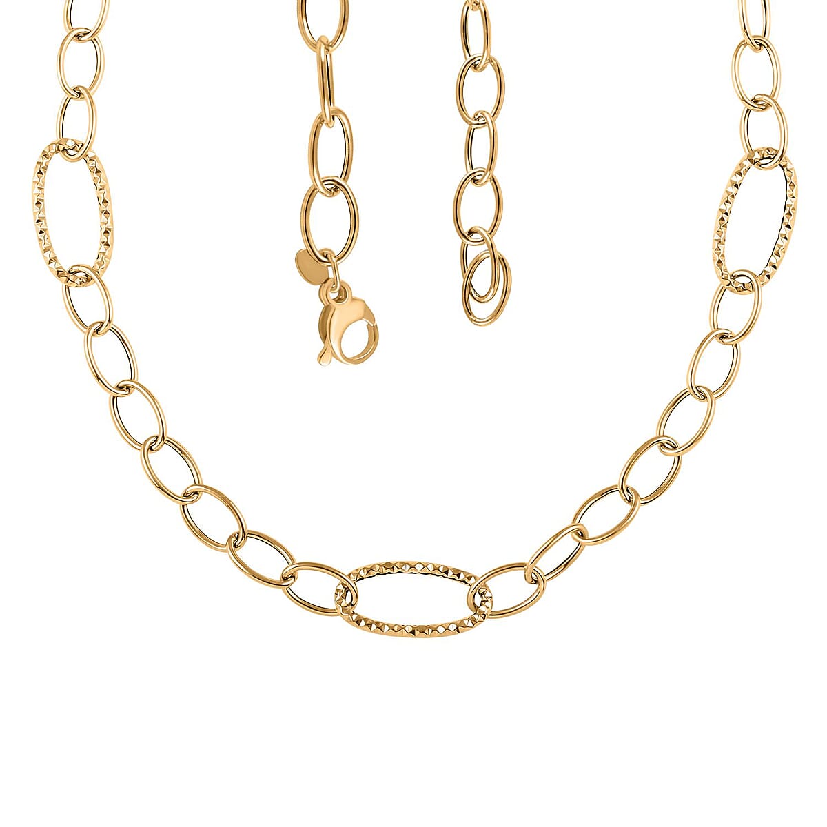 Maestro Gold Collection Italian 14K Yellow Gold Necklace 18-20 Inches 5.15 Grams image number 4