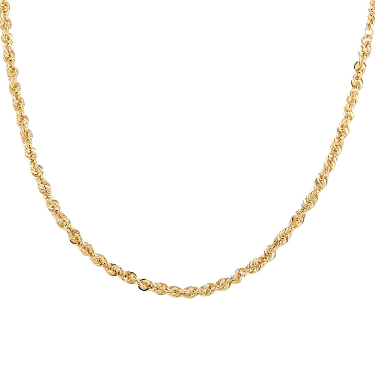 Maestro Gold Collection Italian Magical Graduating Rope 14K Yellow Gold Necklace 18 Inches 2.80 Grams image number 3