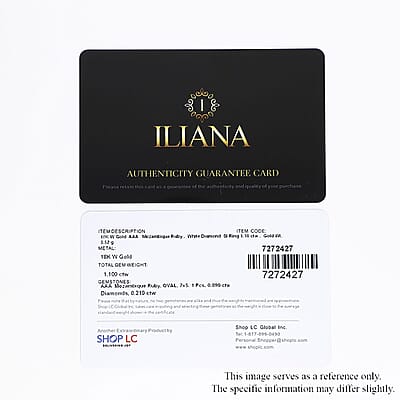 Certified & Appraised Iliana AAA Montepuez Ruby, Diamond Double Halo Ring in 18K White Gold 1.10 ctw (Size 6.0)