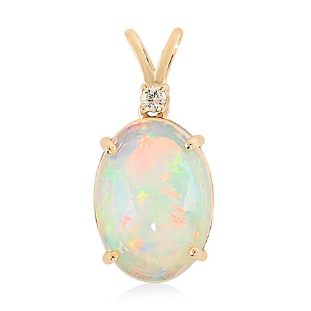 Ethiopian Opal / 14K Gold / Standard - Product card gallery slide 1 (10176935559481)