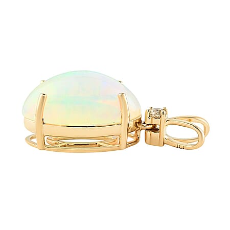 Ethiopian Opal / 14K Gold / Standard - Product card gallery slide 3 (10176935559481)