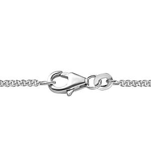 Black Star Diopside and White Zircon Cluster 45.48 ctw Necklace in Platinum Over Sterling Silver 18 Inches