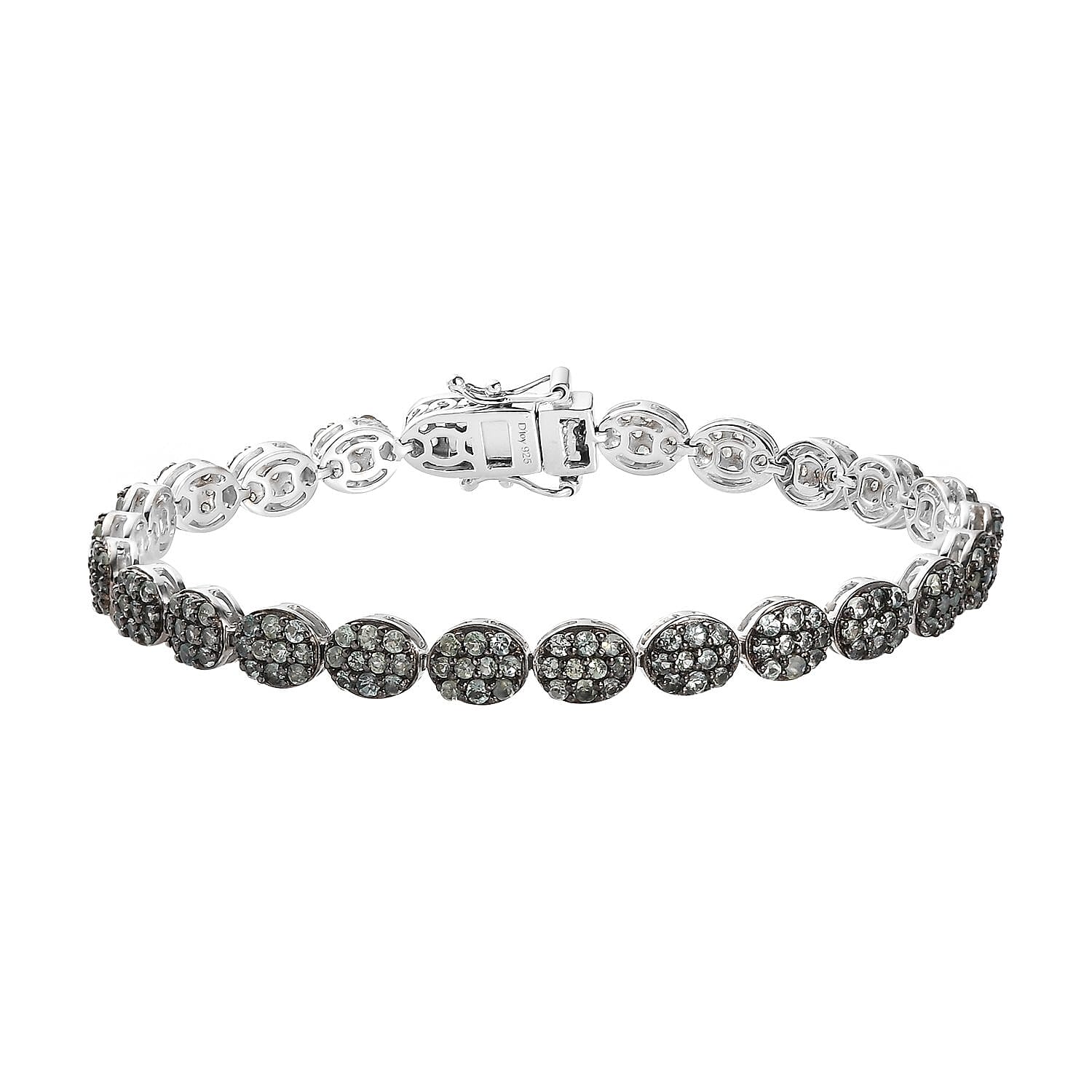 Narsipatnam Alexandrite Bracelet in Platinum Over Sterling Silver (6.50 In) 4.85 ctw