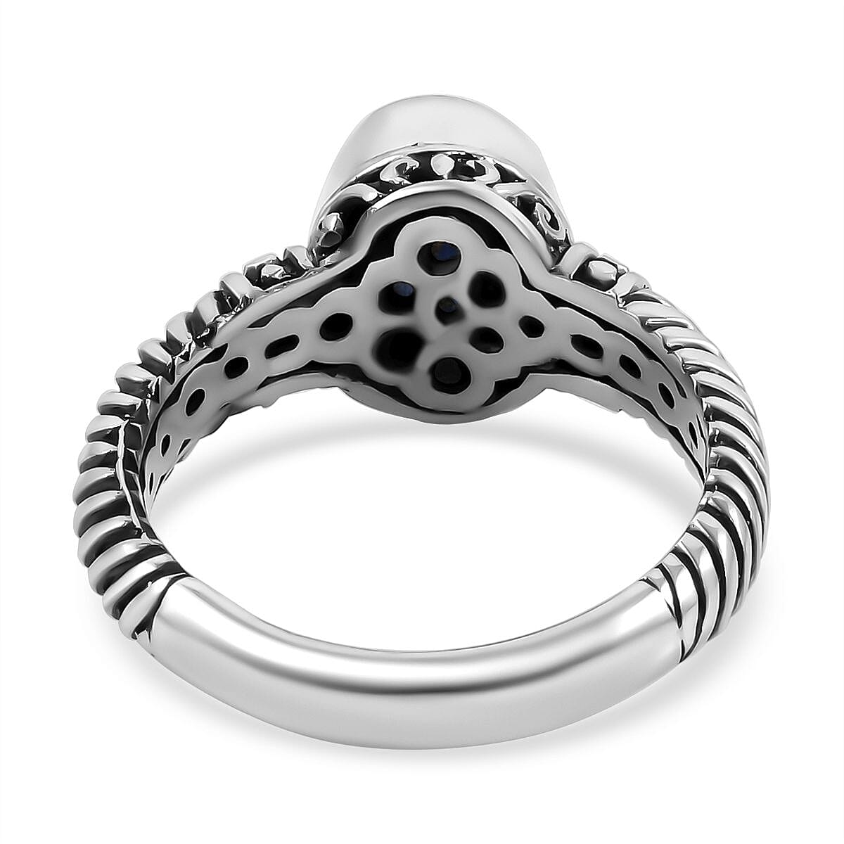Kashmir Kyanite 2.30 ctw Ring in Sterling Silver (Size 5.5)