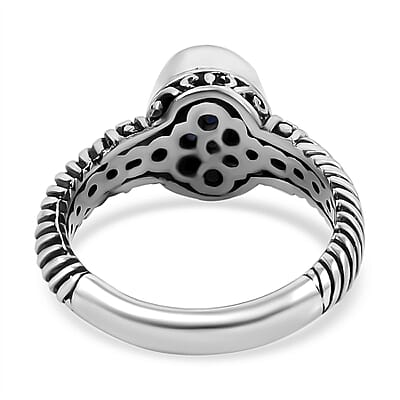 Kashmir Kyanite 2.30 ctw Ring in Sterling Silver (Size 5.5)