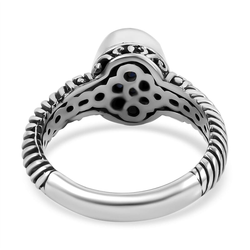 Kashmir Kyanite 2.30 ctw Ring in Sterling Silver (Size 5.5)
