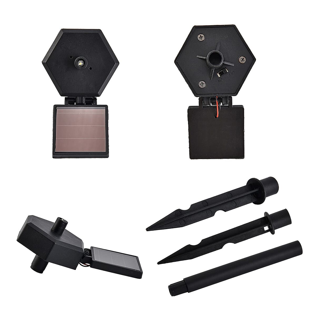 Green Solar Frog Garden Stake LED Light image number 6