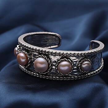 Purple Fresh Water Pearl - Product card gallery slide 2 (9431288578303)